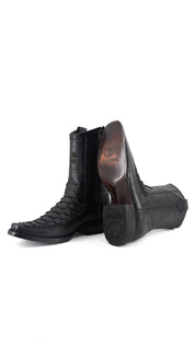 Tenner Giant Python Matte Narrow Toe Cowboy Boot