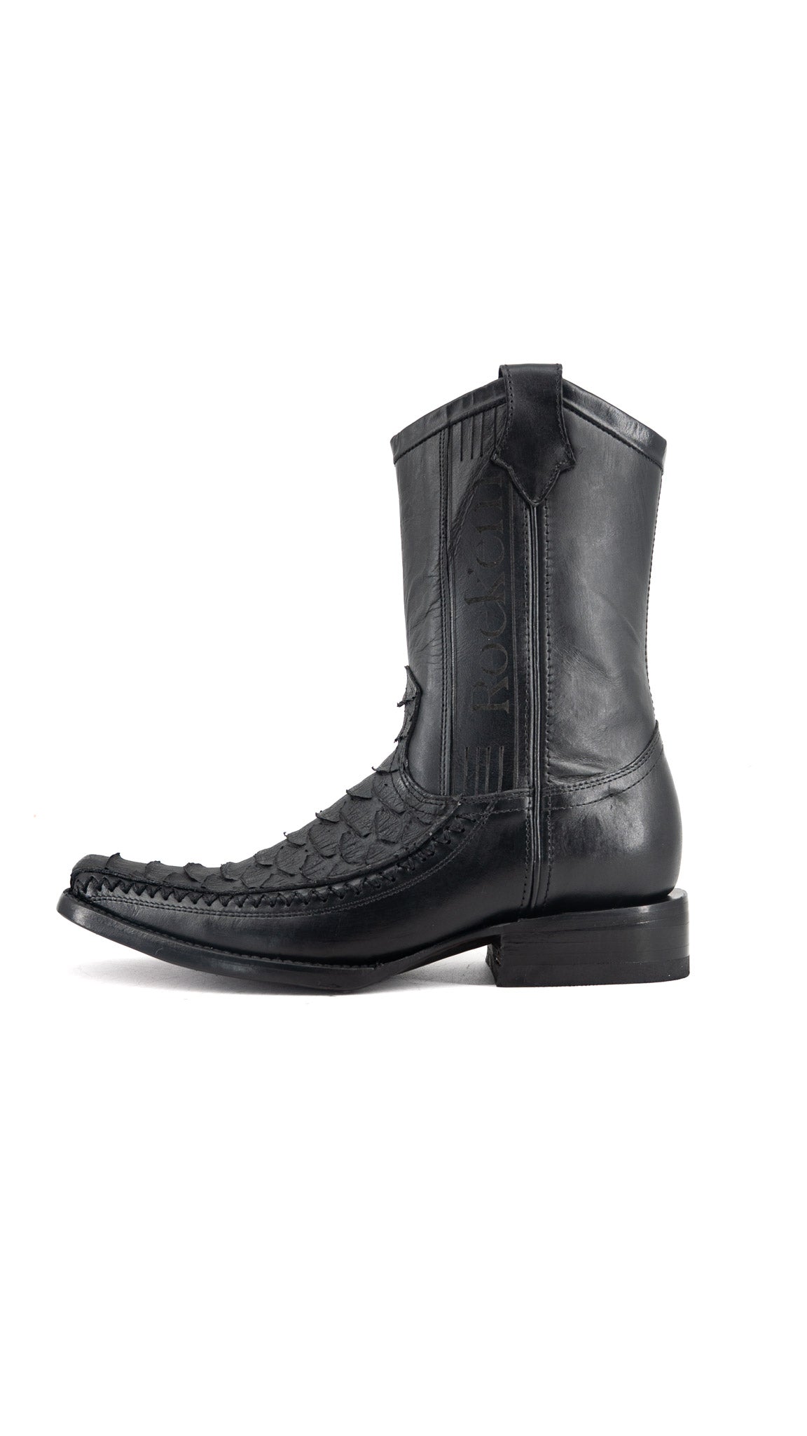 Tenner Giant Python Matte Narrow Toe Cowboy Boot