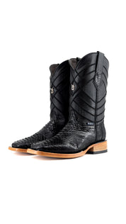 Prescott Python Exotic Square Cowboy Boot