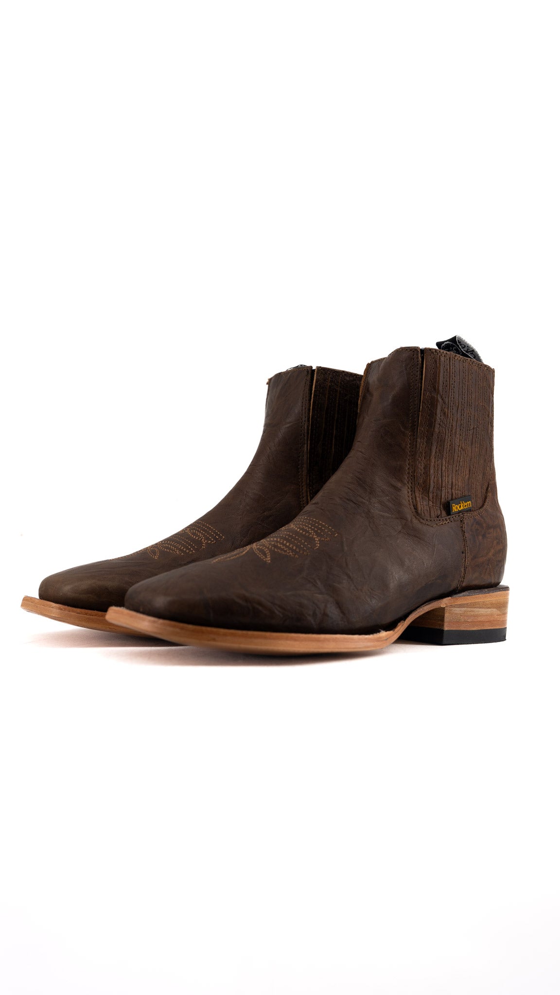 Senegal Ebano Men Square Toe Ankle Boot