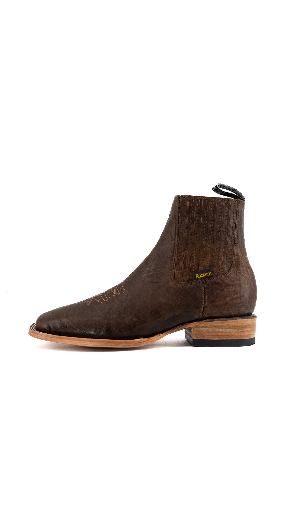 Senegal Ebano Men Square Toe Ankle Boot
