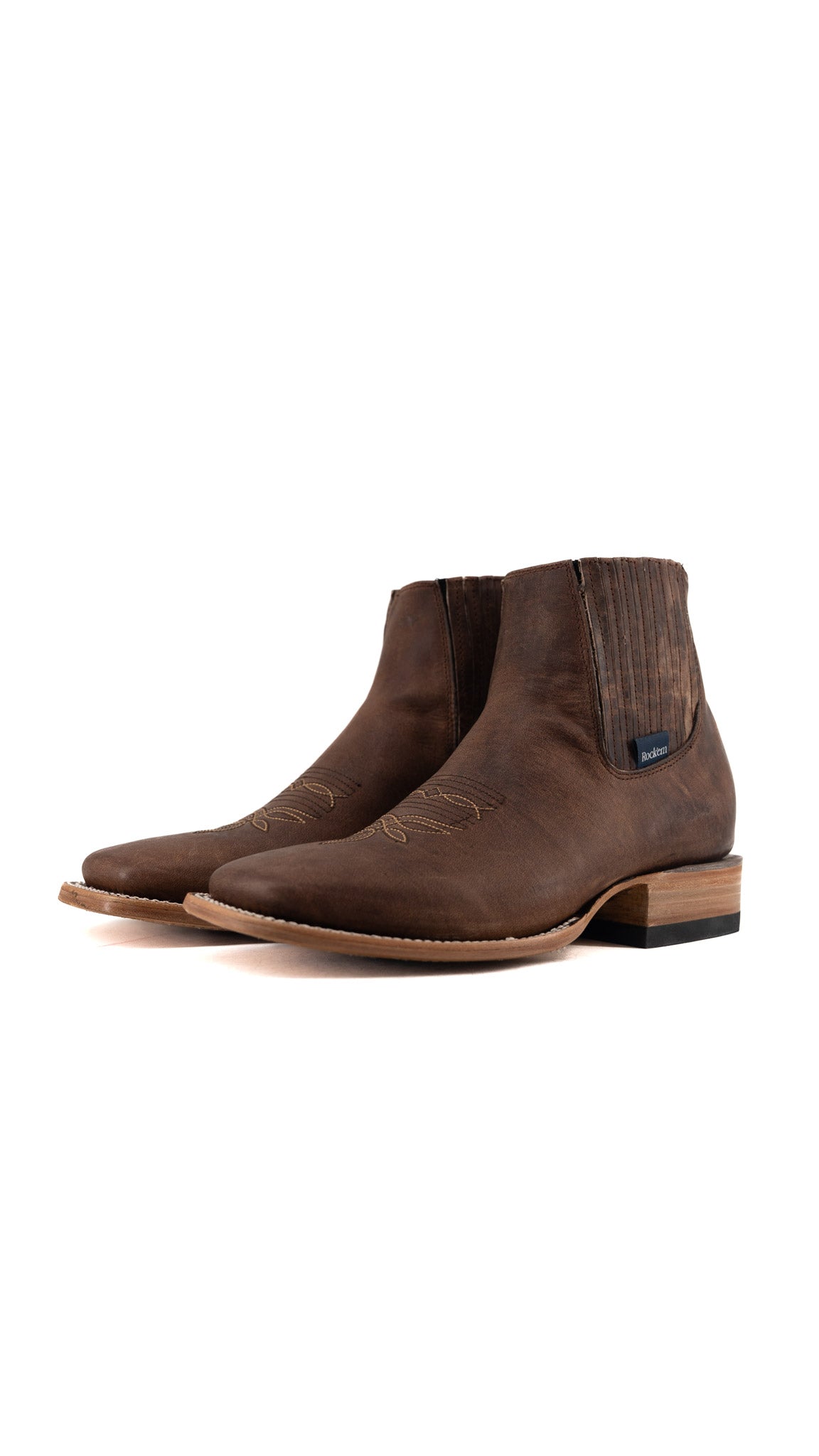 Senegal Ebano Men Square Toe Ankle Boot
