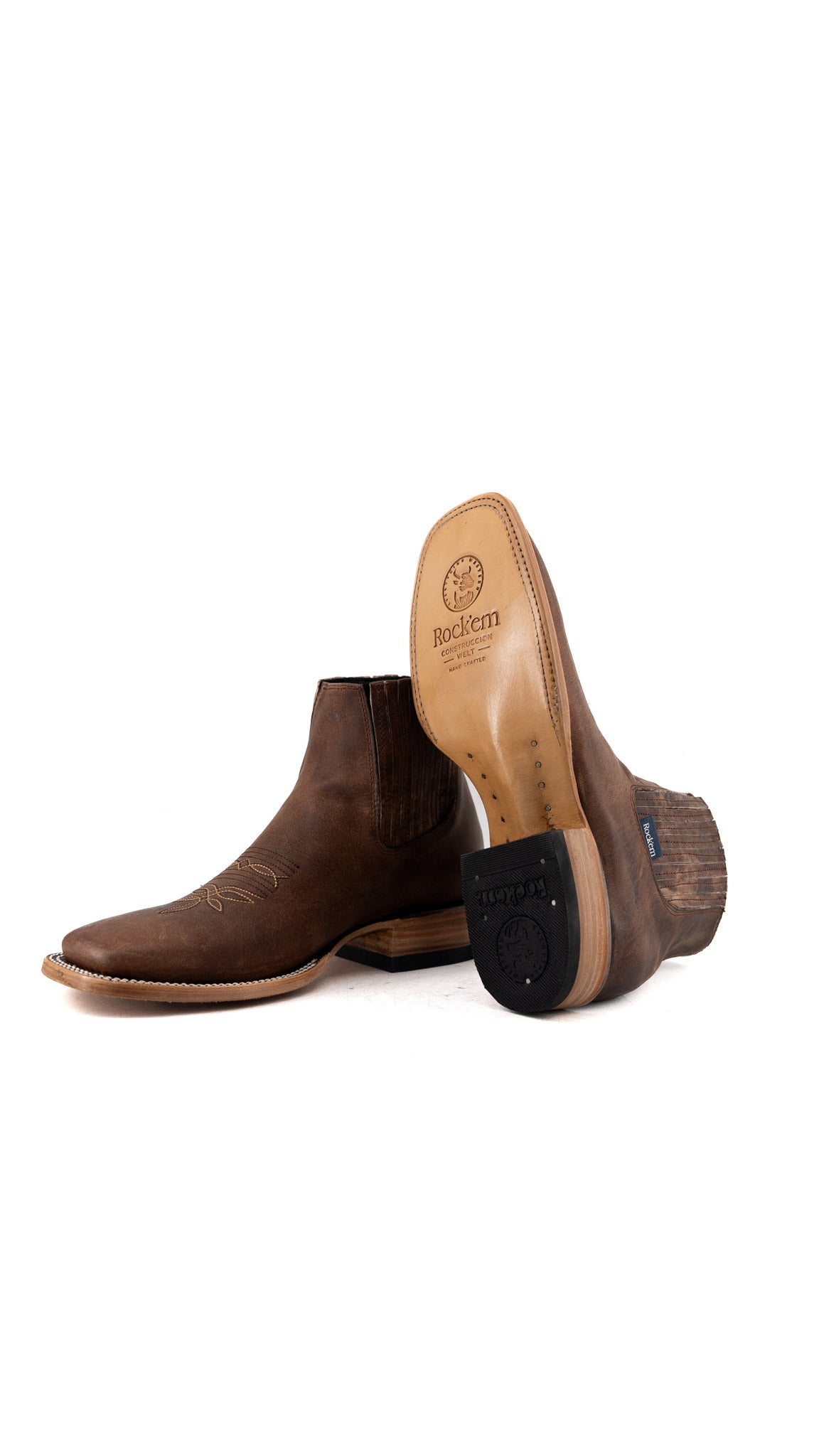 Senegal Ebano Men Square Toe Ankle Boot