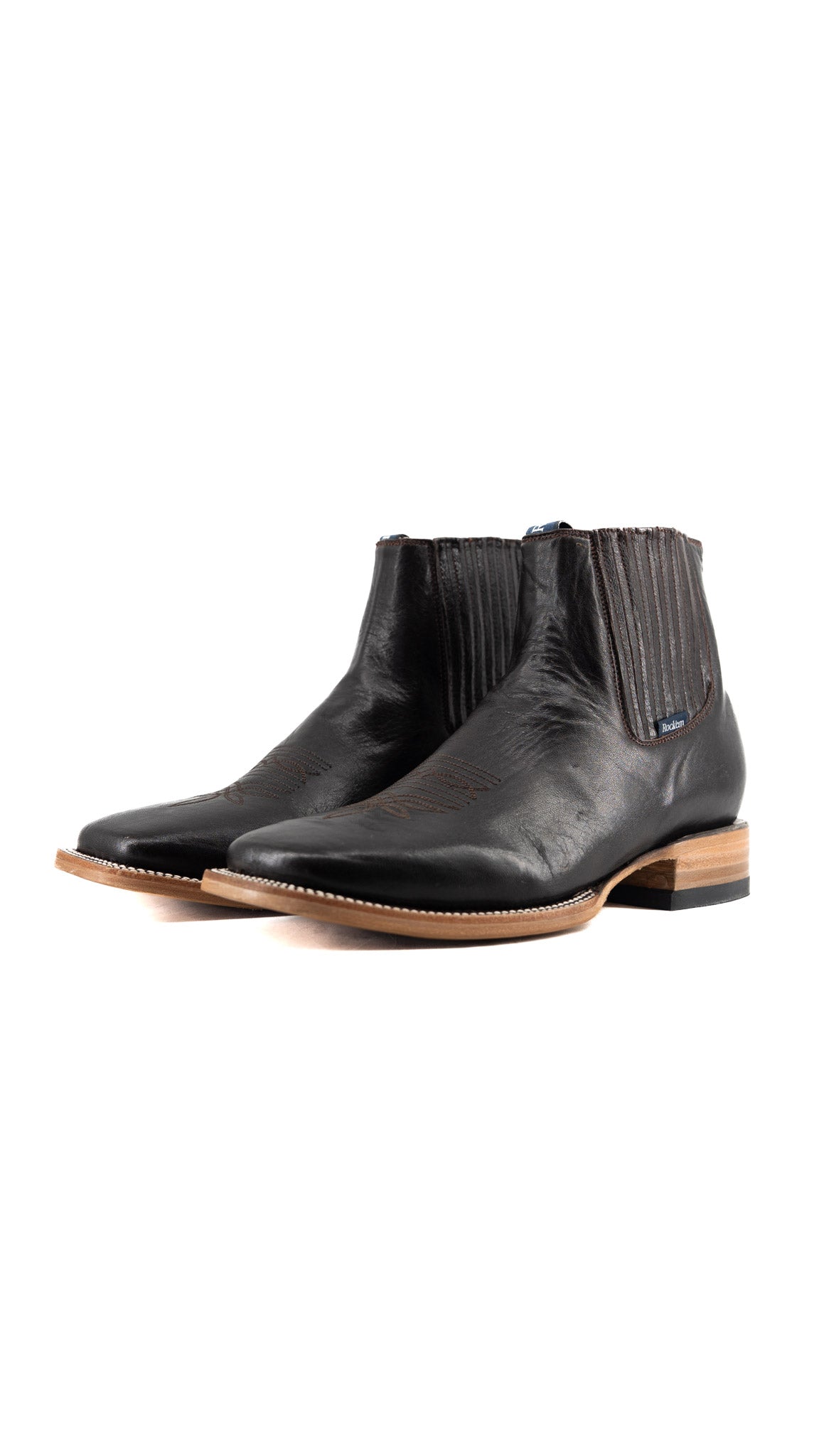 Senegal Ebano Men Square Toe Ankle Boot