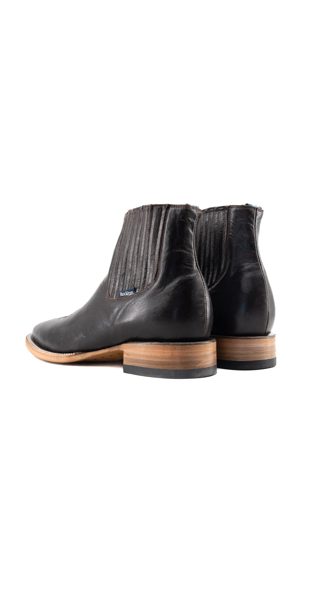 Senegal Ebano Men Square Toe Ankle Boot