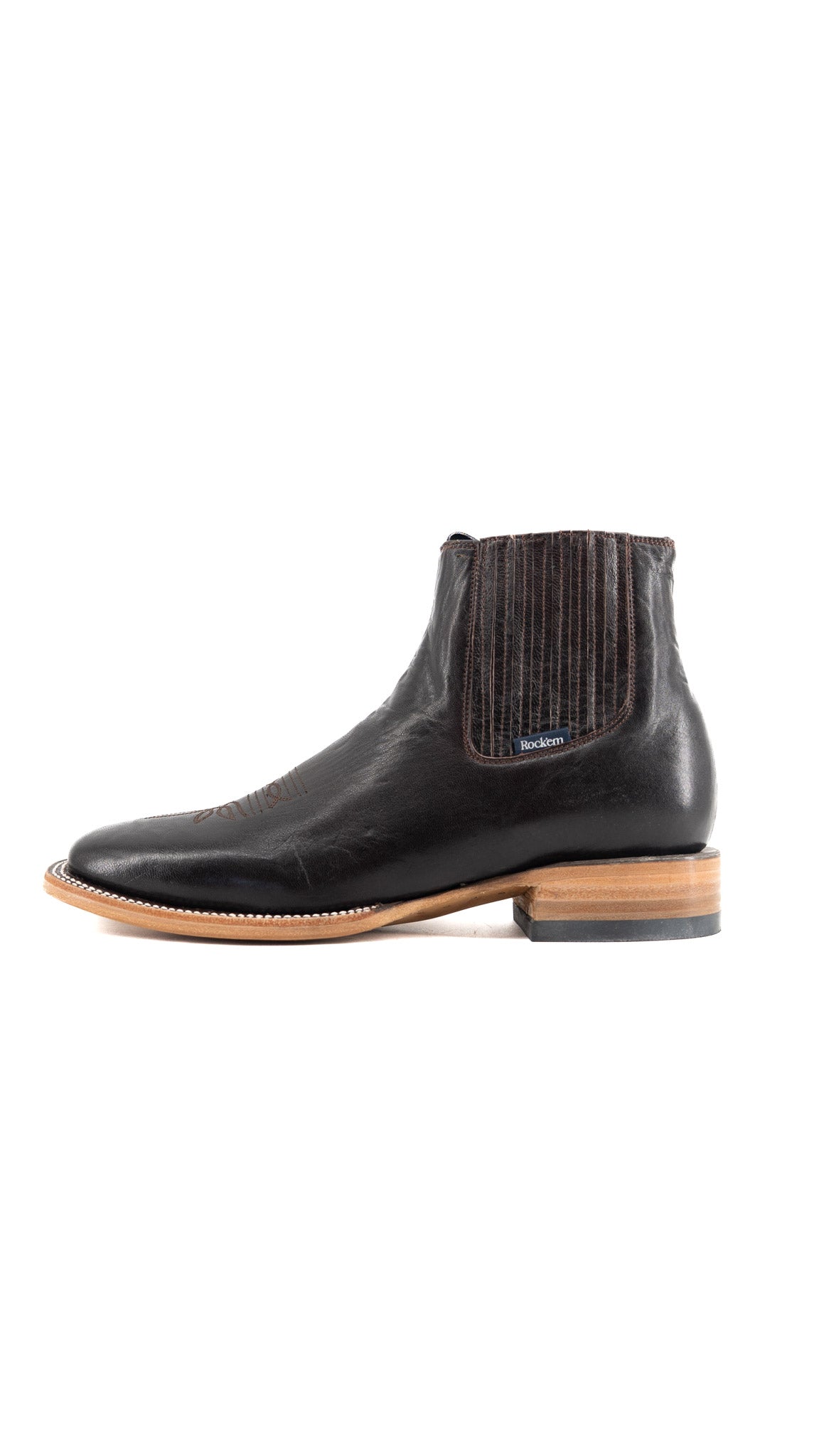 Senegal Ebano Men Square Toe Ankle Boot