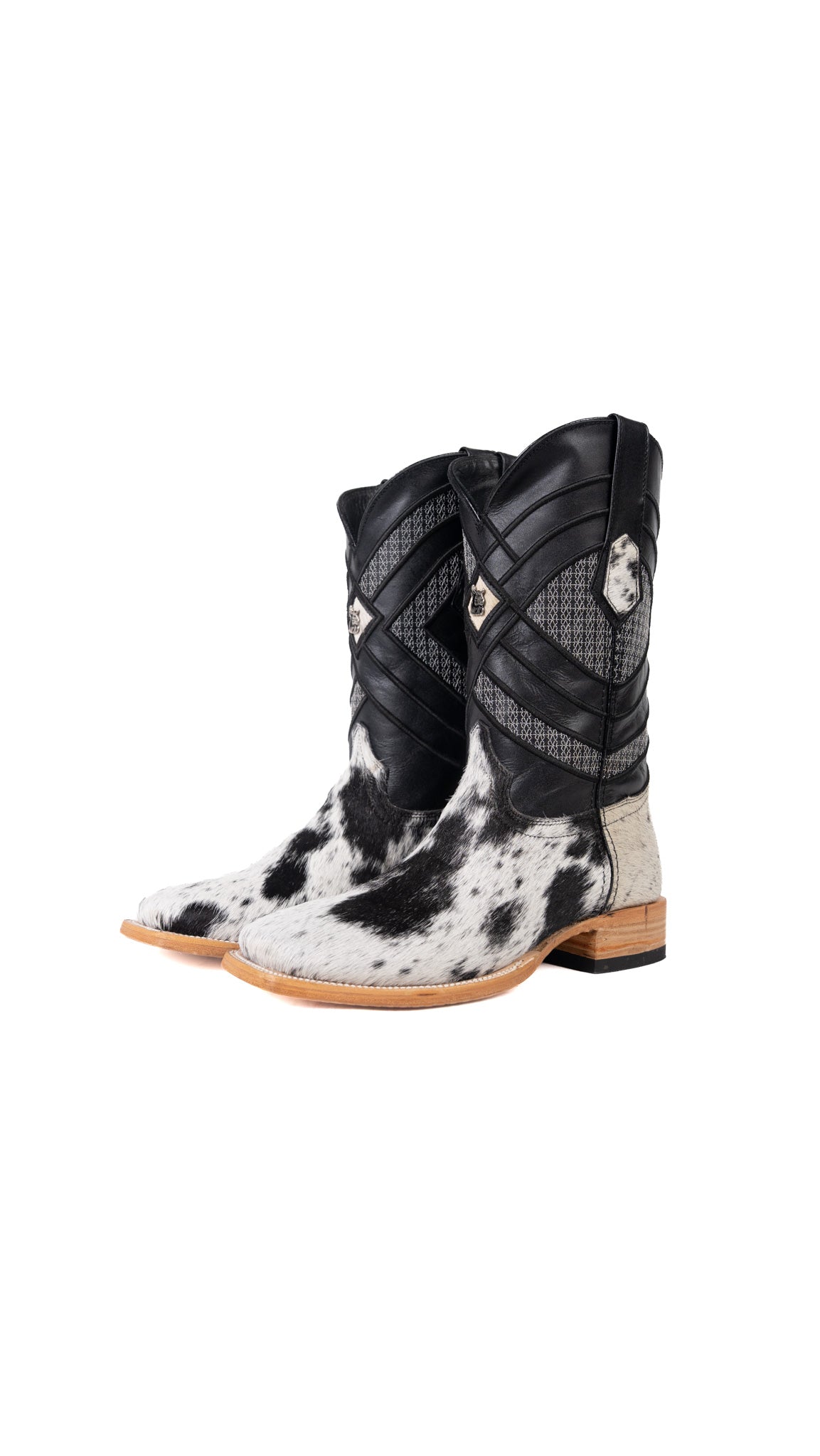 Prescott Cowhide Square Toe Cowboy Boot Size 9 Box AR15 – Rock'Em