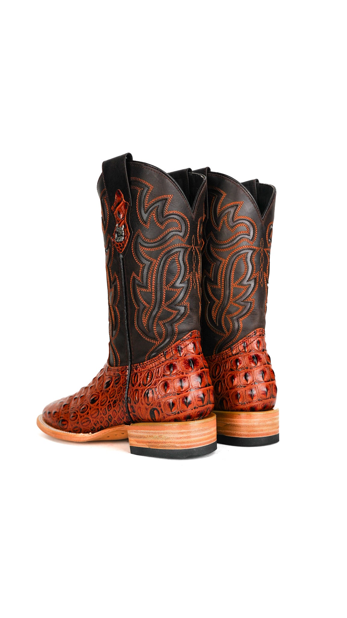 Bruce Hornback Square Toe Cowboy Boot