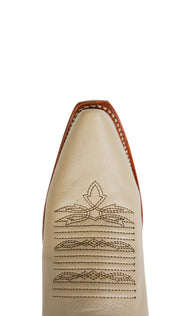 Alexia Nobuck Midi Wide Calf Snip Toe Cowgirl Boot