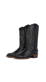 Jameson Belly Caiman Round Toe Cowboy Boot FINAL SALE