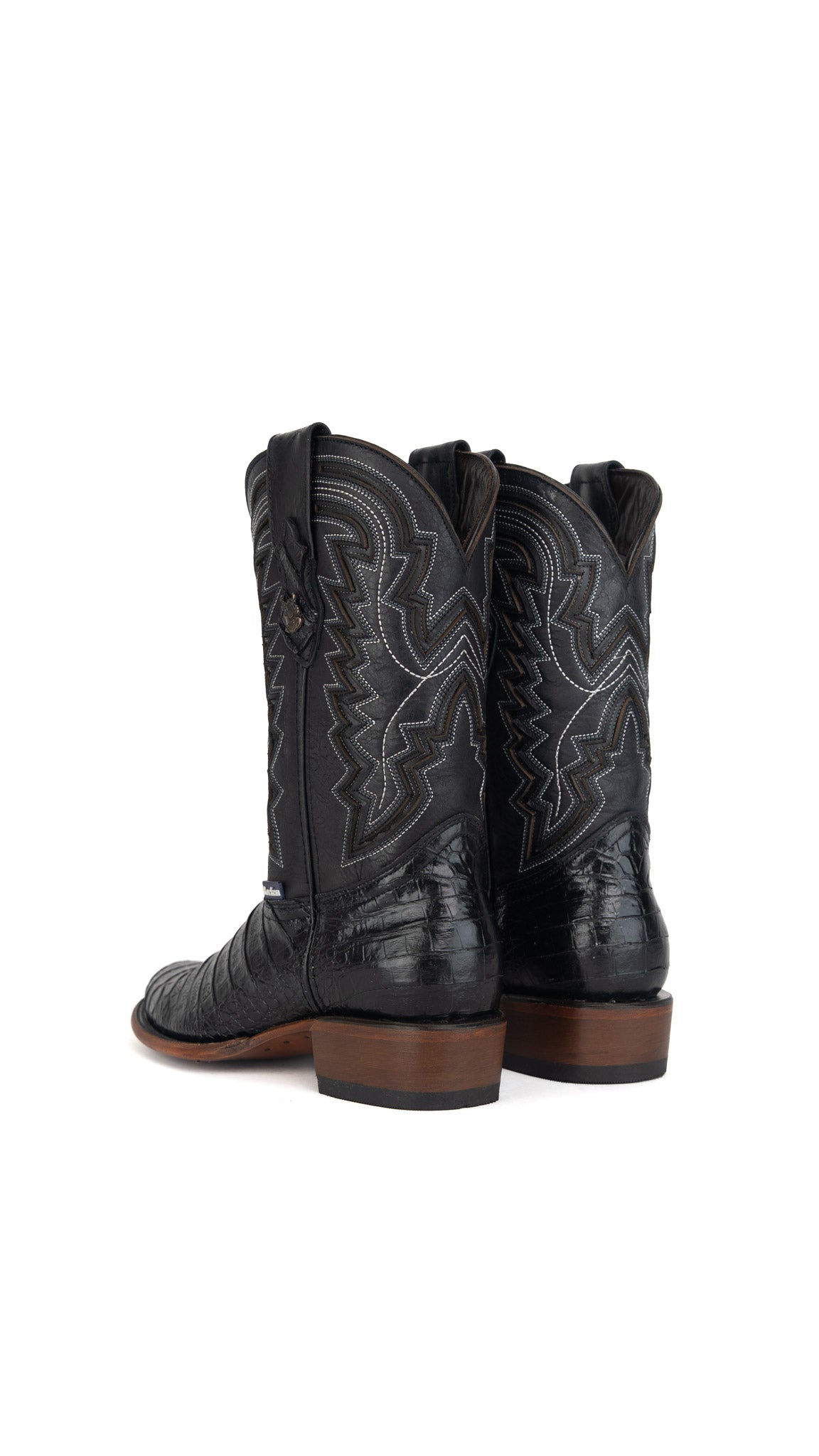 Jameson Belly Caiman Round Toe Cowboy Boot FINAL SALE