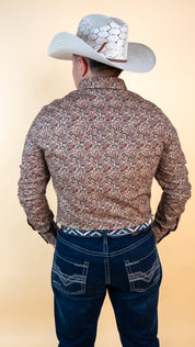 Platini Long Sleeve Haason Pearl Snap