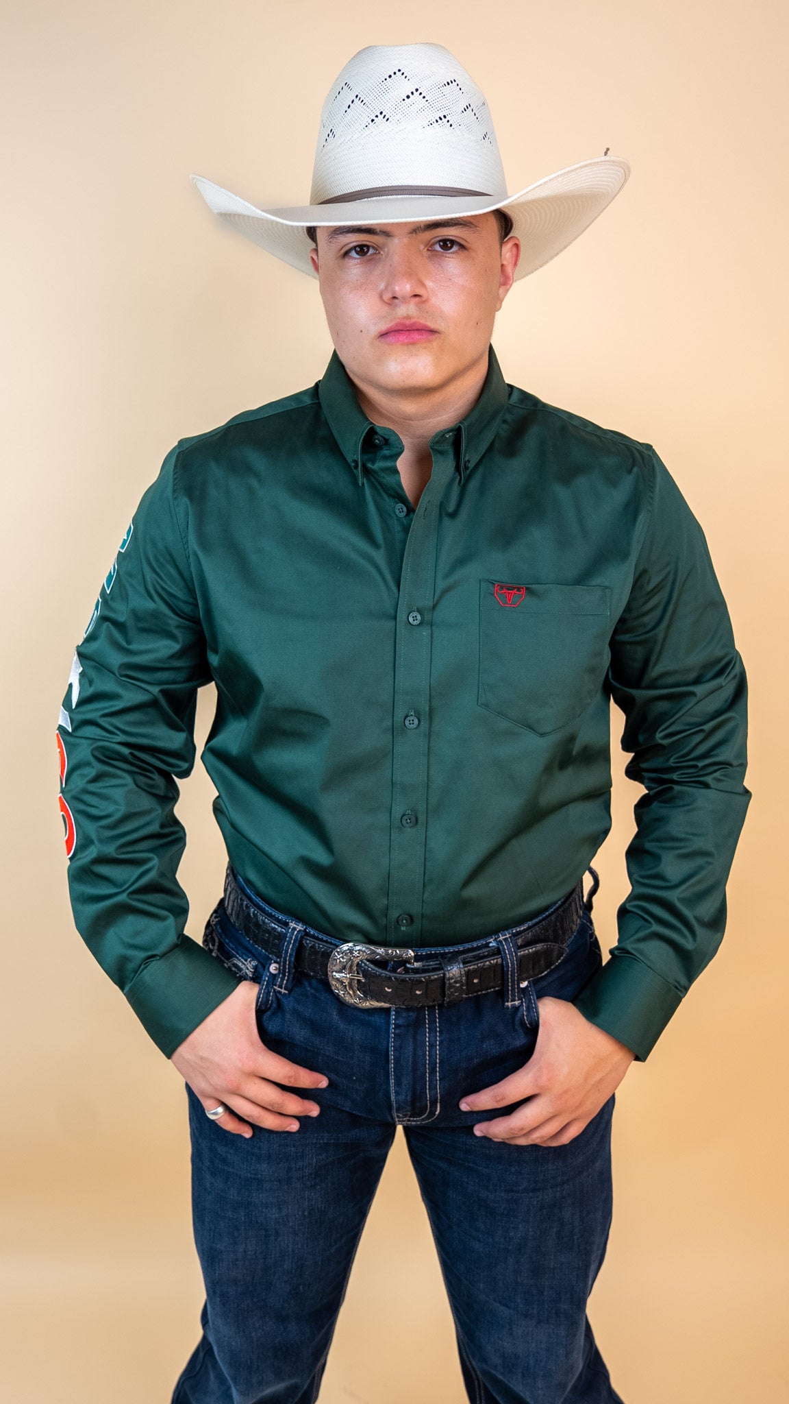 Platini Long Sleeve Rolex Mexico Button Up