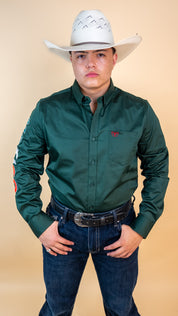 Platini Long Sleeve Rolex Mexico Button Up