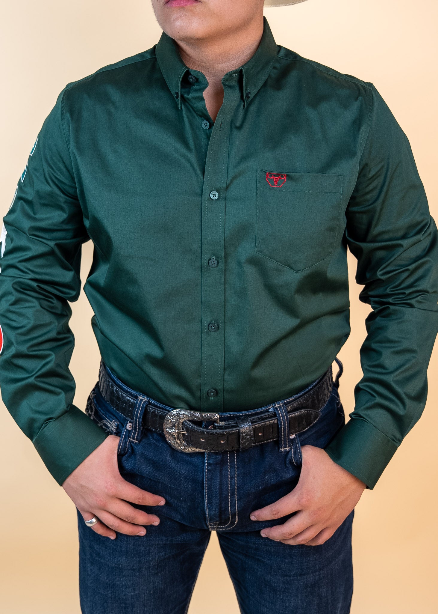 Platini Long Sleeve Rolex Mexico Button Up