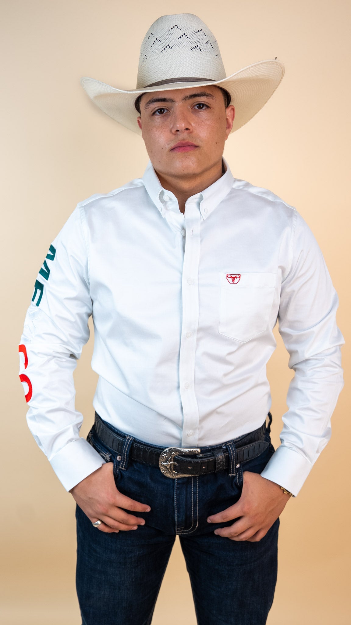 Platini Long Sleeve Rolex Mexico Button Up