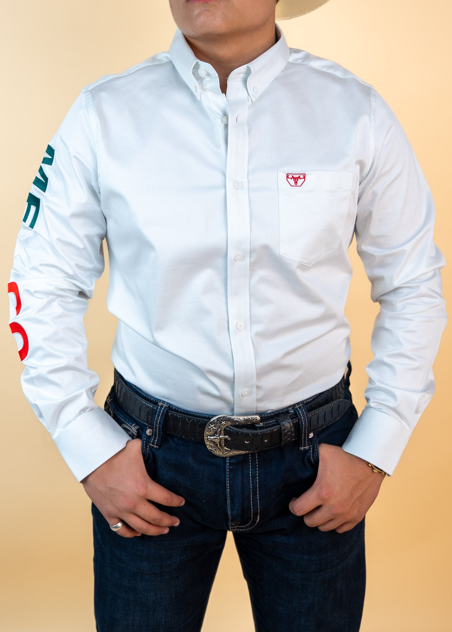 Platini Long Sleeve Rolex Mexico Button Up