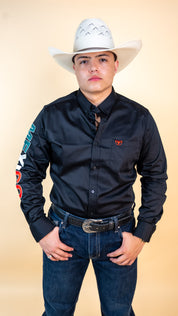 Platini Long Sleeve Rolex Mexico Button Up