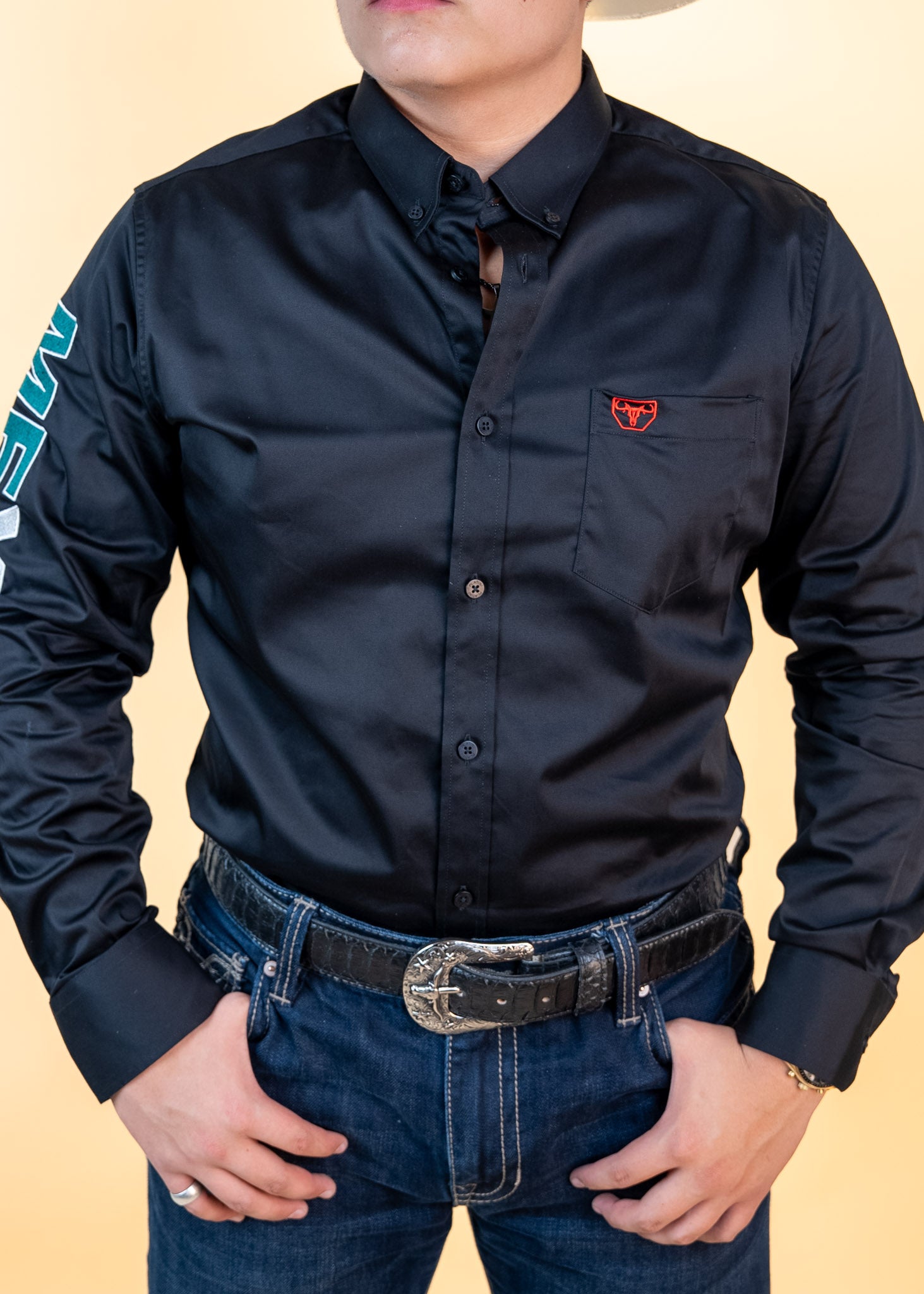 Platini Long Sleeve Rolex Mexico Button Up