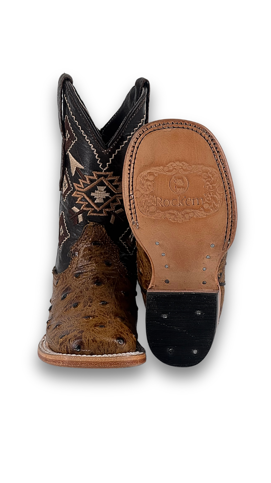 Little Ostrich Pro-Rodeo Kids Boot