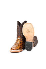 Little Bruce Caiman Hornback Kids Boot