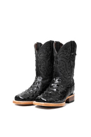 Little Bruce Caiman Hornback Kids Boot