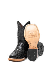 Little Bruce Caiman Hornback Kids Boot