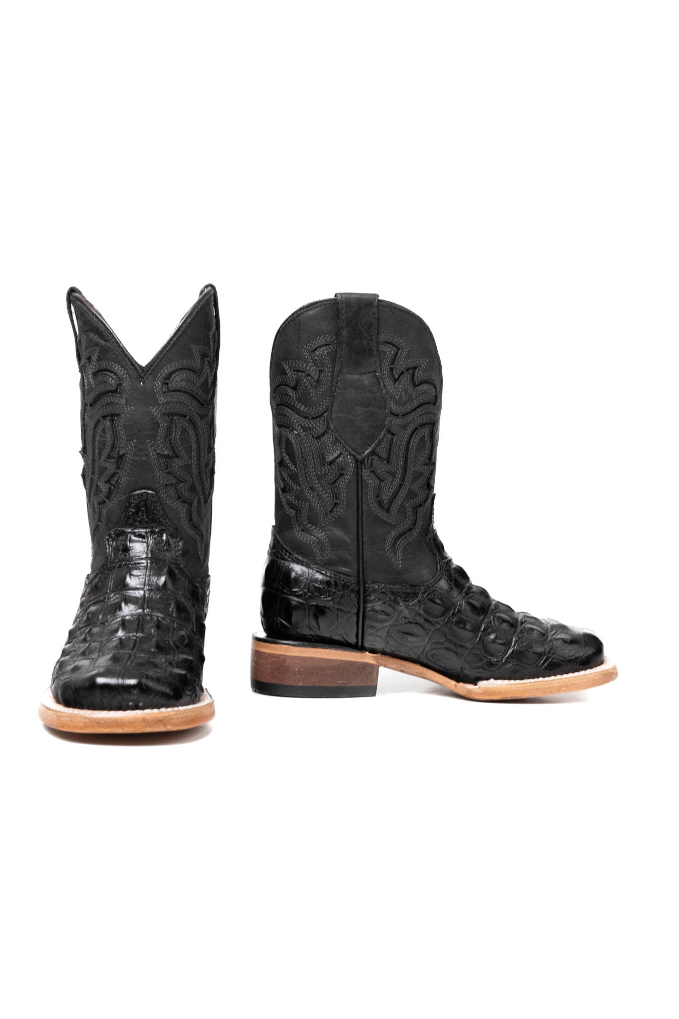 Little Bruce Caiman Hornback Kids Boot