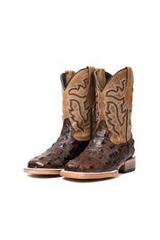 Little Bruce Caiman Hornback Kids Boot