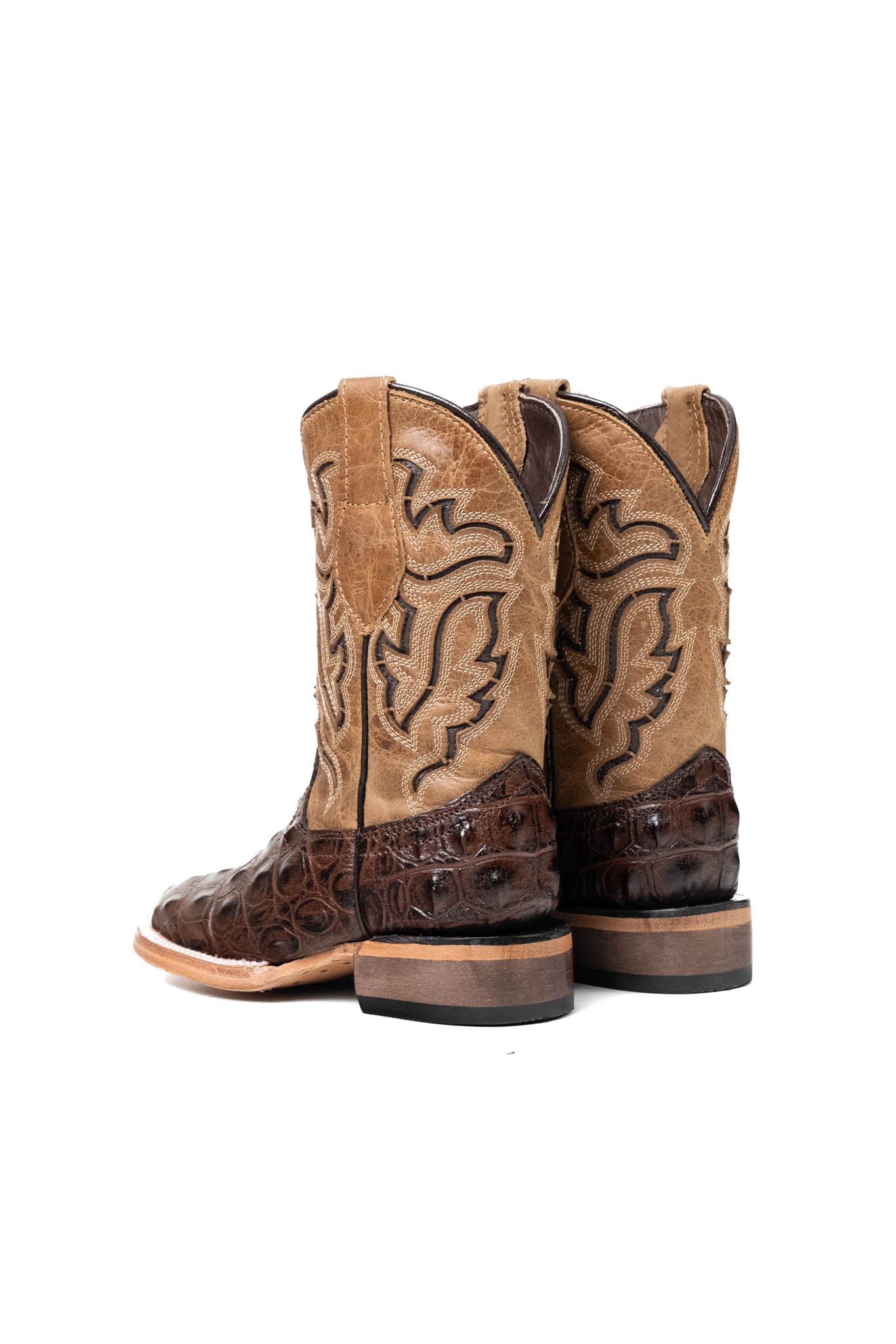 Little Bruce Caiman Hornback Kids Boot