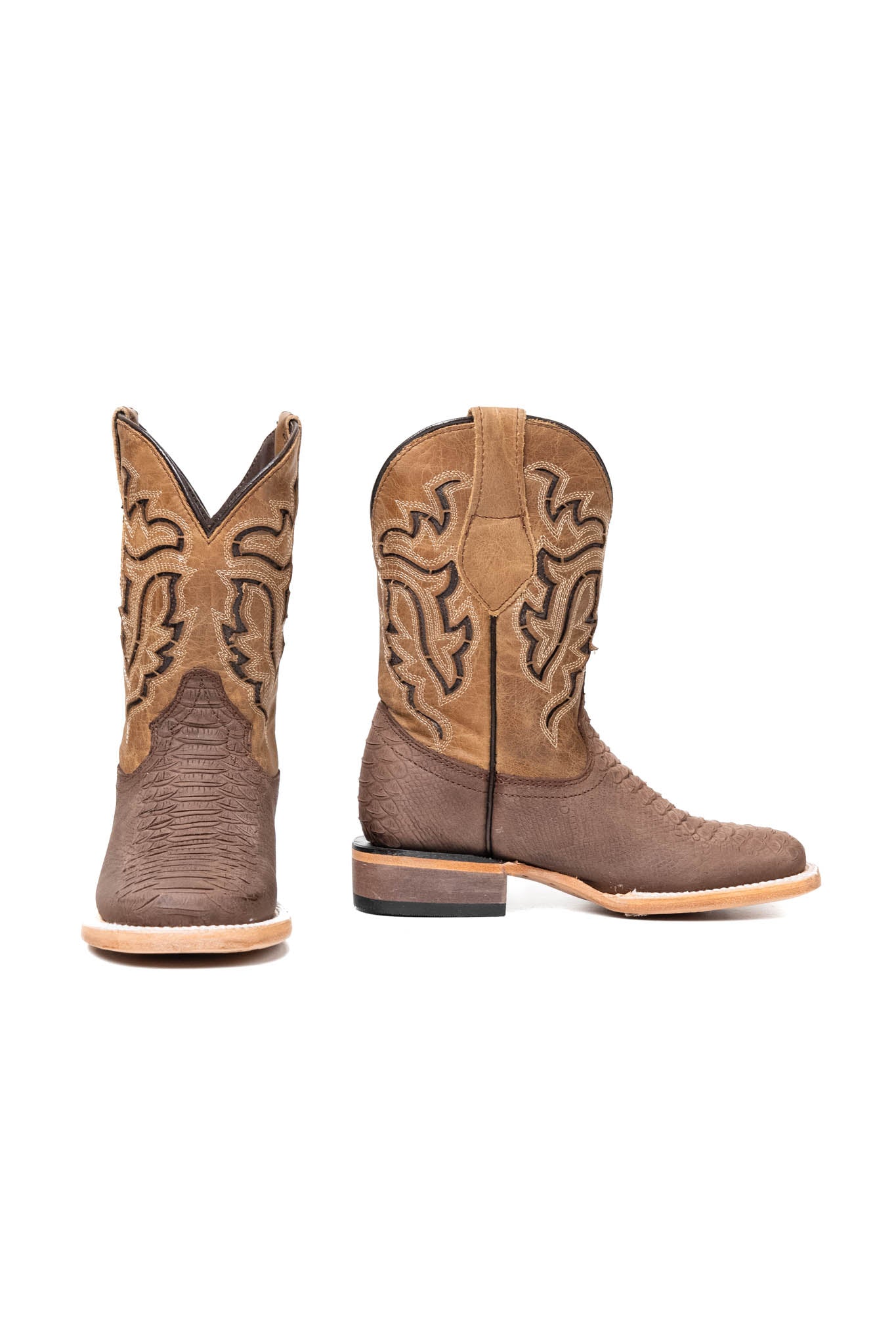 Little Kids Bruce Python Cowboy Boot