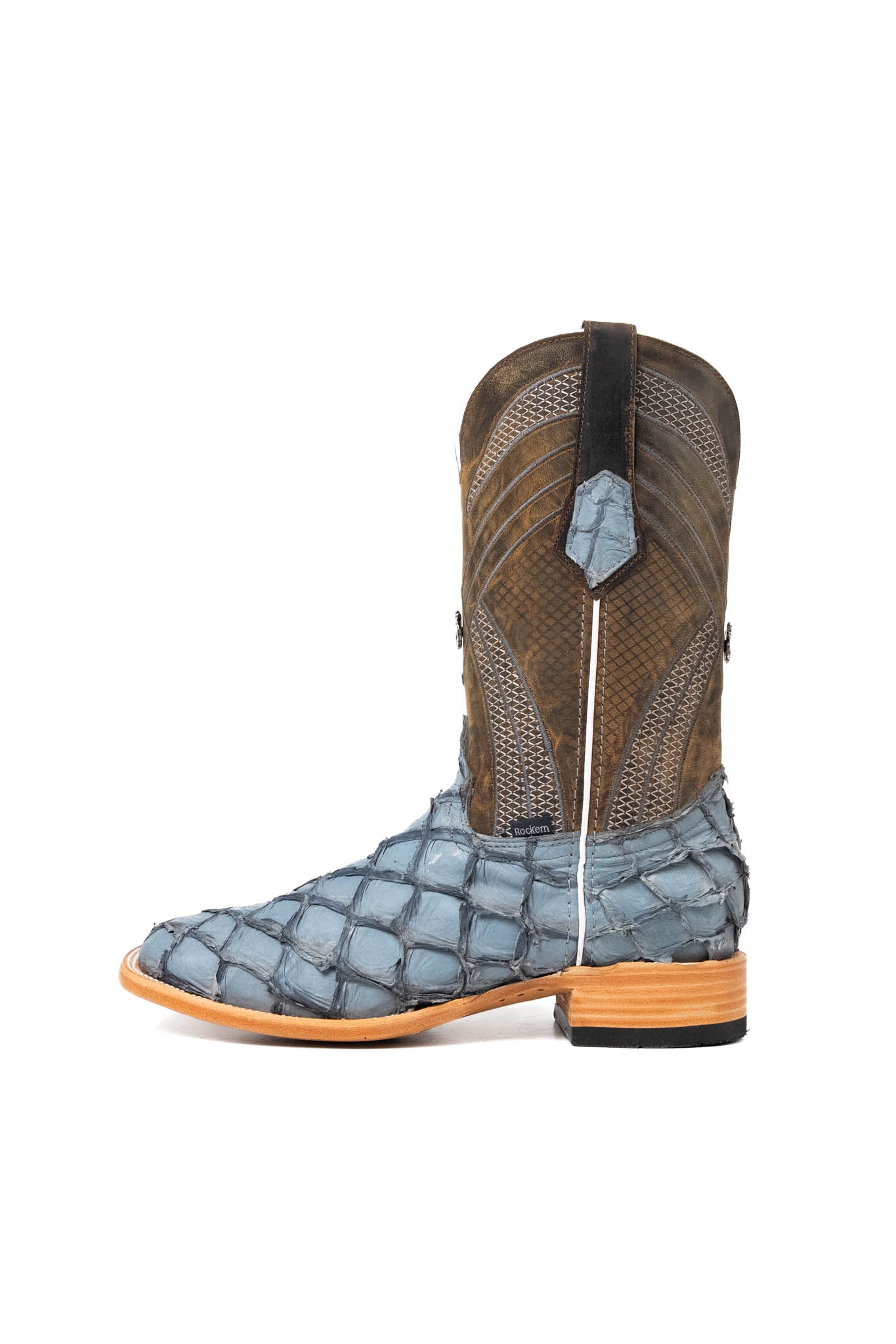 Monroe Pirarucu Square Toe Cowboy Boot