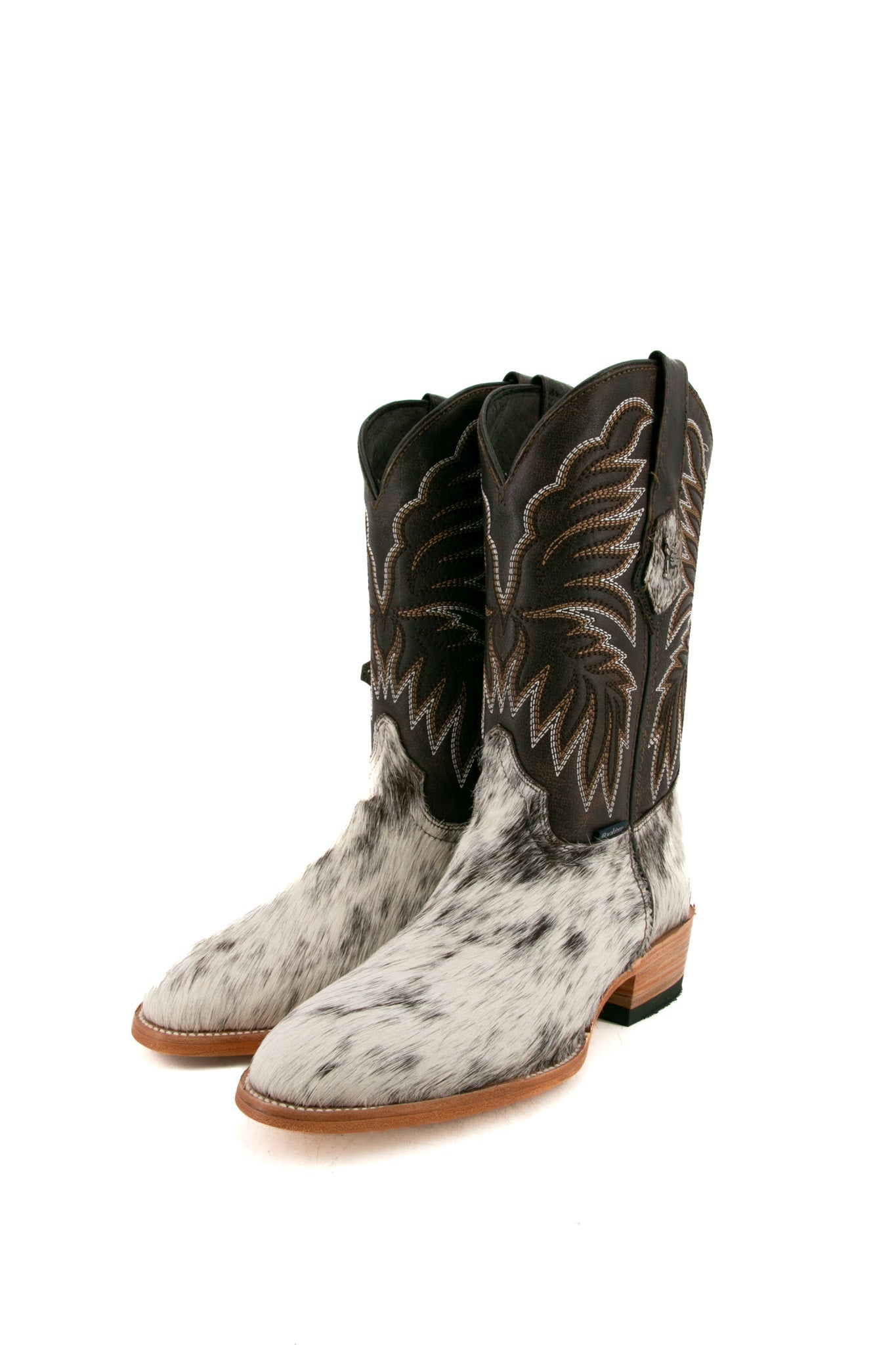Men's Round Toe Cowhide Cowboy Boot Size 6 Box BM25 FINAL SALE