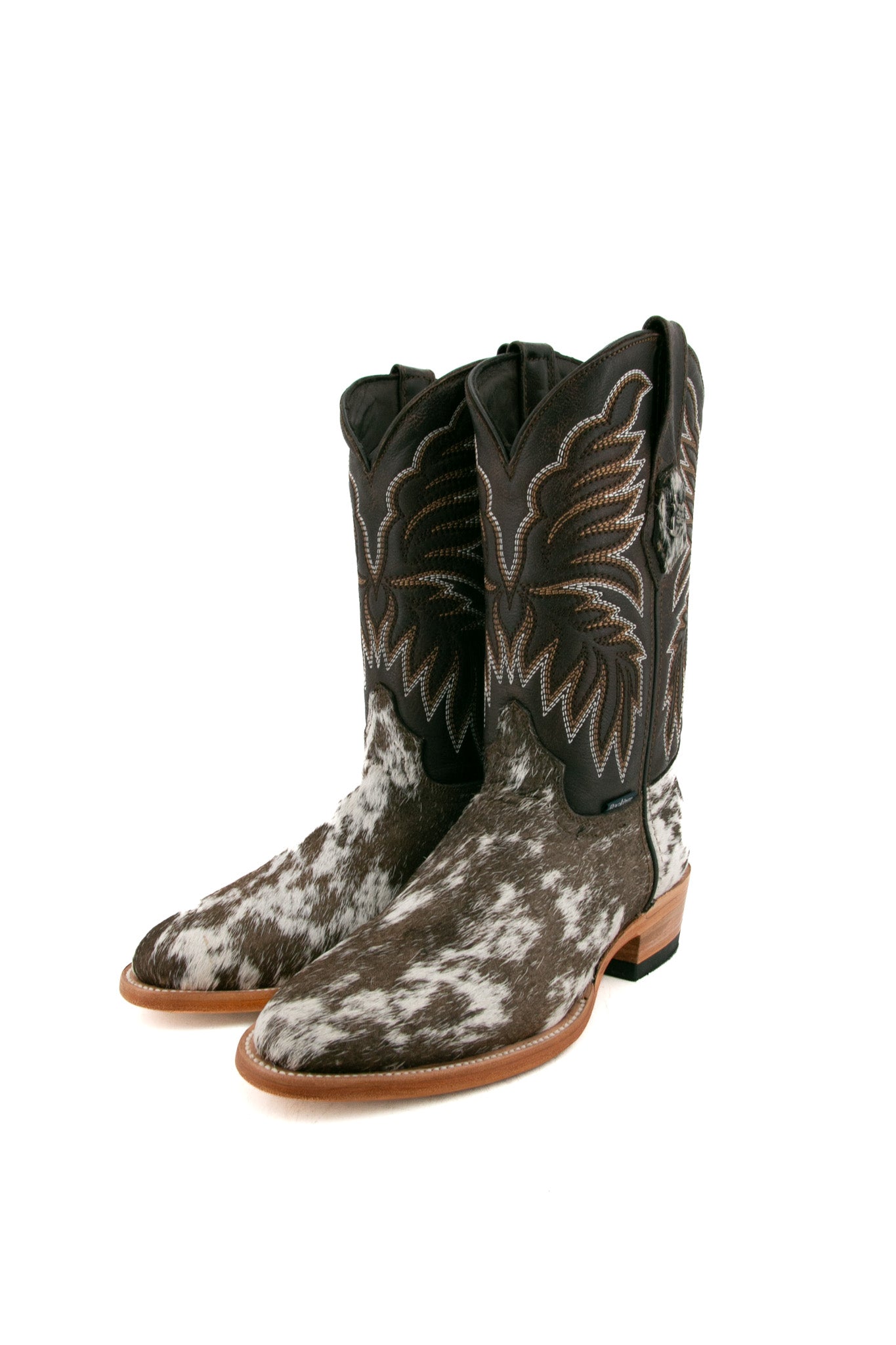 Men's Round Toe Cowhide Cowboy Boot Size 6.5 Box BM26 FINAL SALE