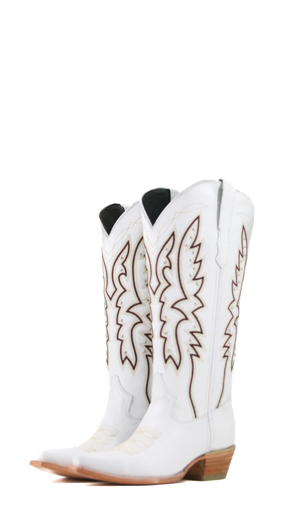 Alexa Midi Wide Calf Snip Toe Cowgirl Boot