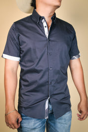 Platini Short Sleeve Travis Button Up