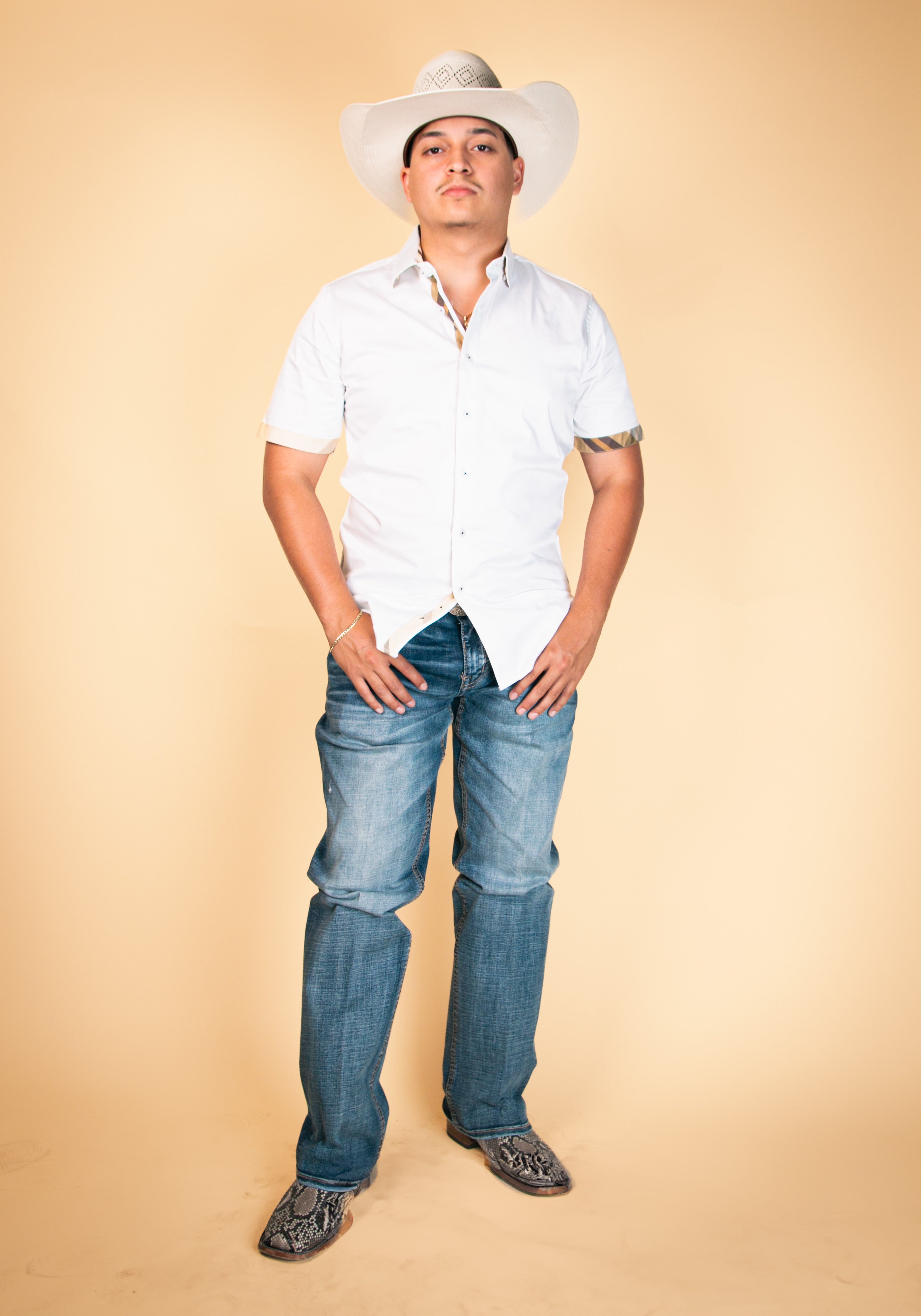 Platini Short Sleeve Travis Button Up