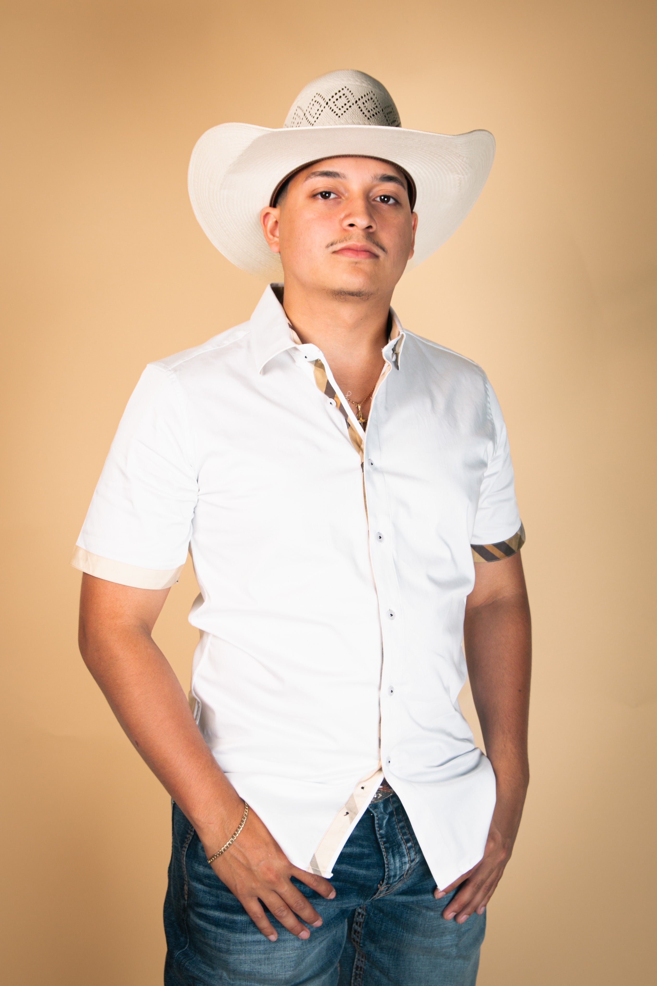 Platini Short Sleeve Travis Button Up