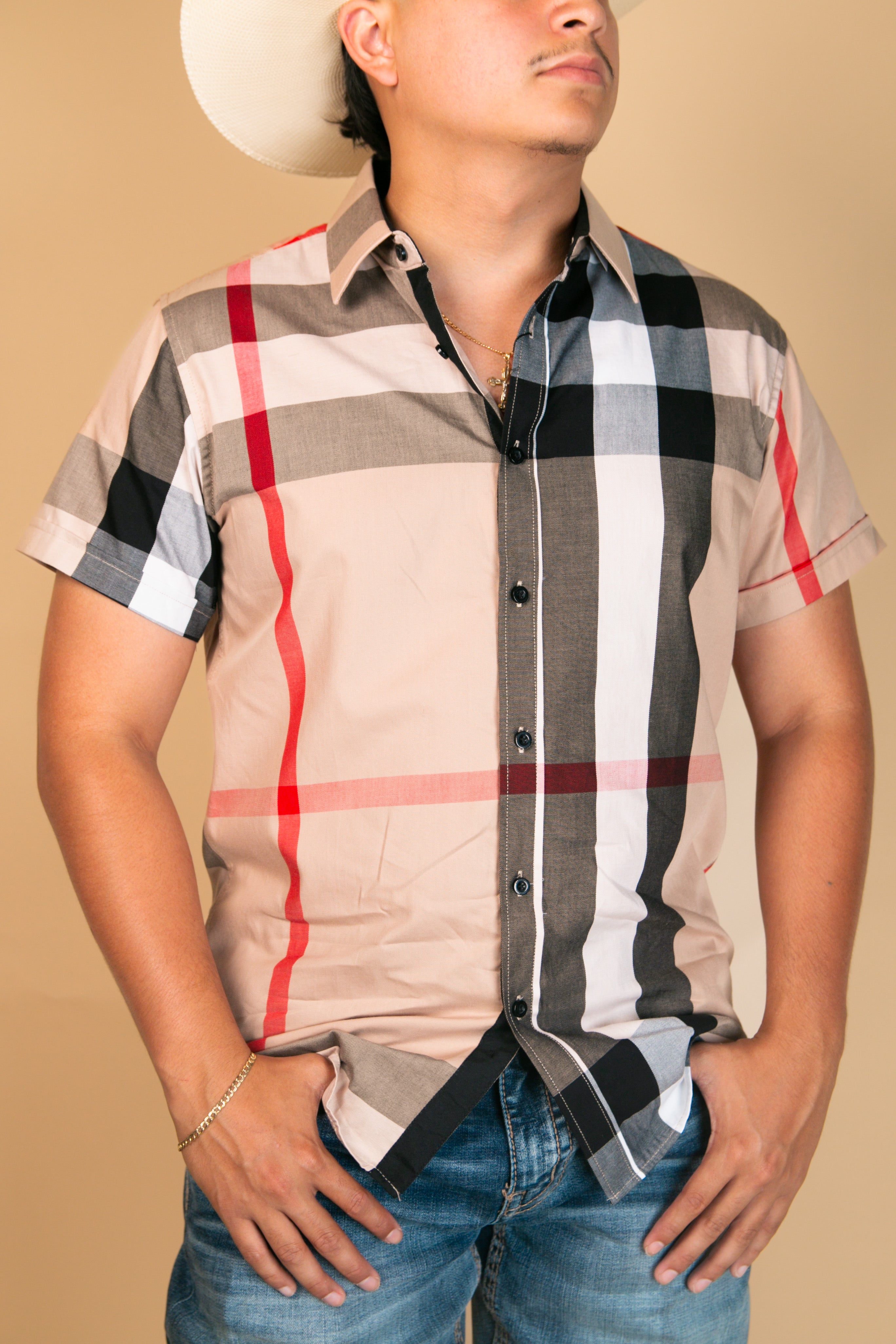 Baldelli Western Short Sleeve Dion Button Up