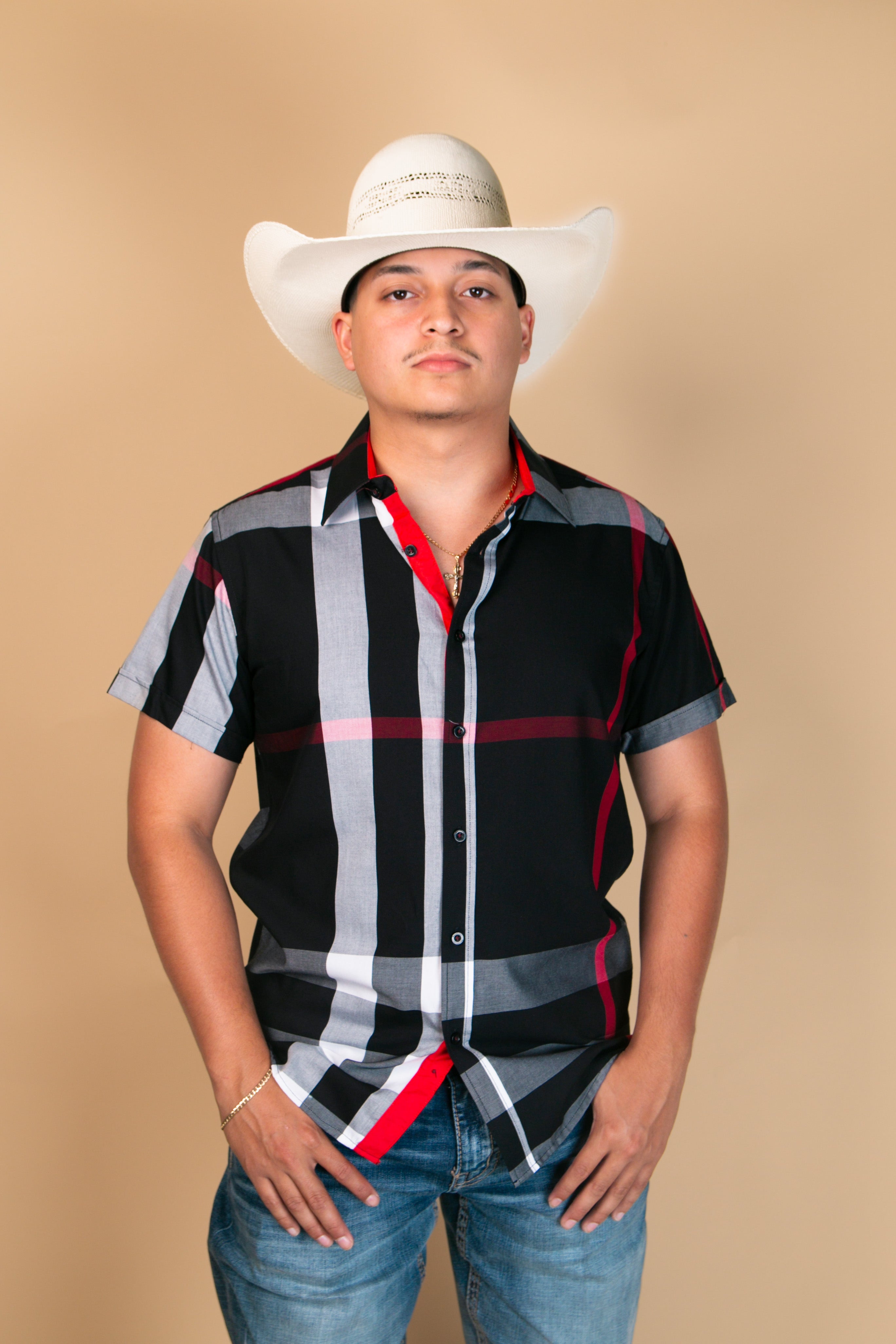 Baldelli Western Short Sleeve Dion Button Up