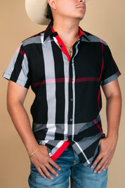 Baldelli Western Short Sleeve Dion Button Up