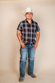 Baldelli Western Short Sleeve Ryan Button Up