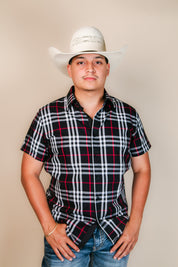 Baldelli Western Short Sleeve Ryan Button Up