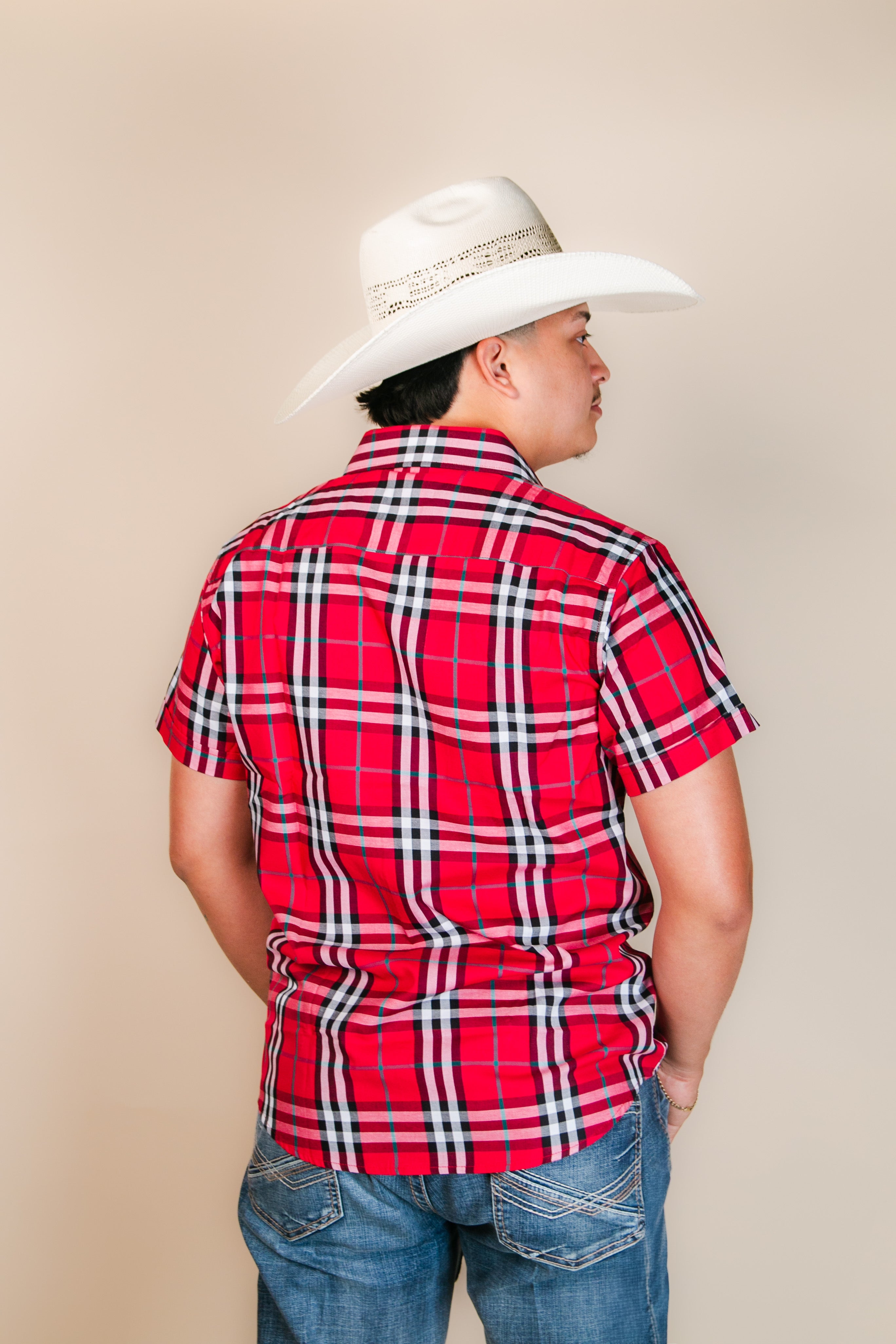 Baldelli Western Short Sleeve Ryan Button Up