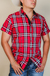 Baldelli Western Short Sleeve Ryan Button Up