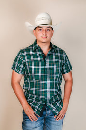 Baldelli Western Short Sleeve Ryan Button Up