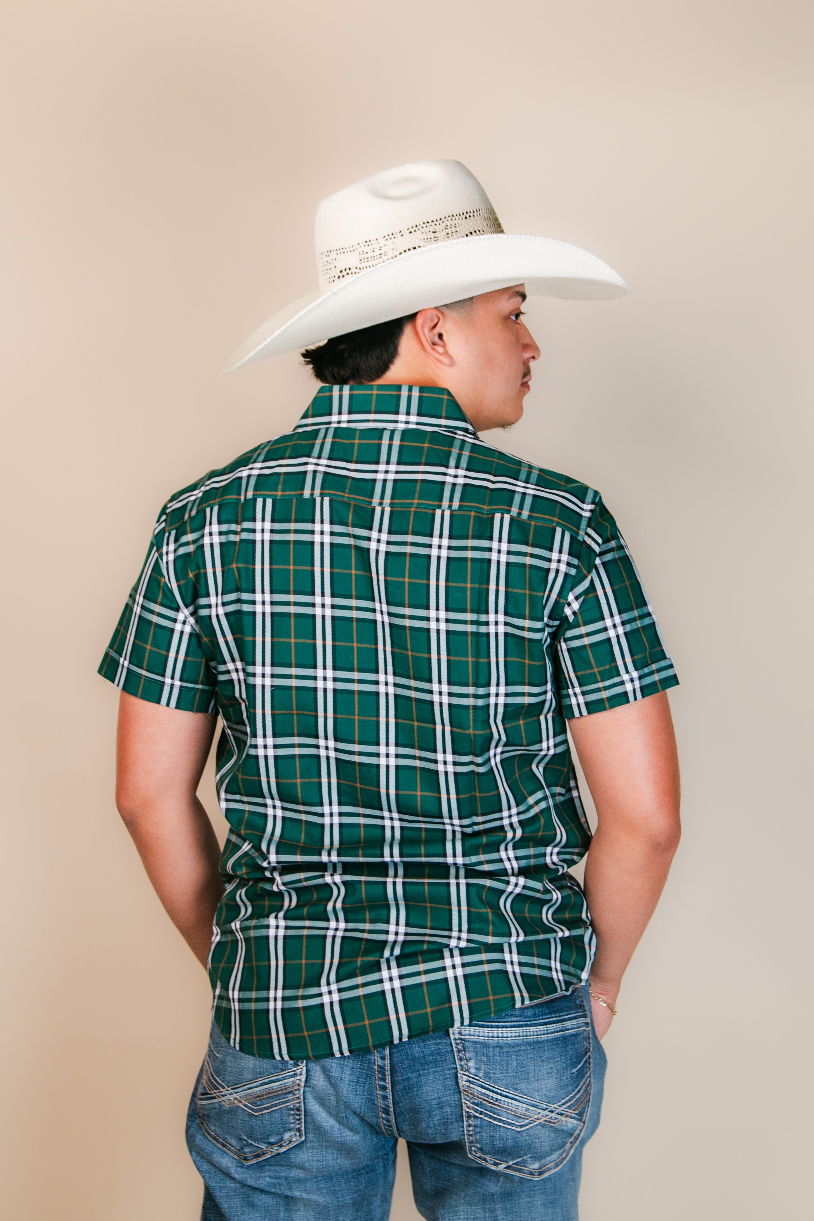 Baldelli Western Short Sleeve Ryan Button Up