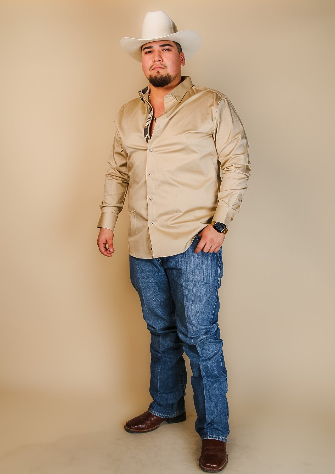 Platini Long Sleeve Reyes Button Up