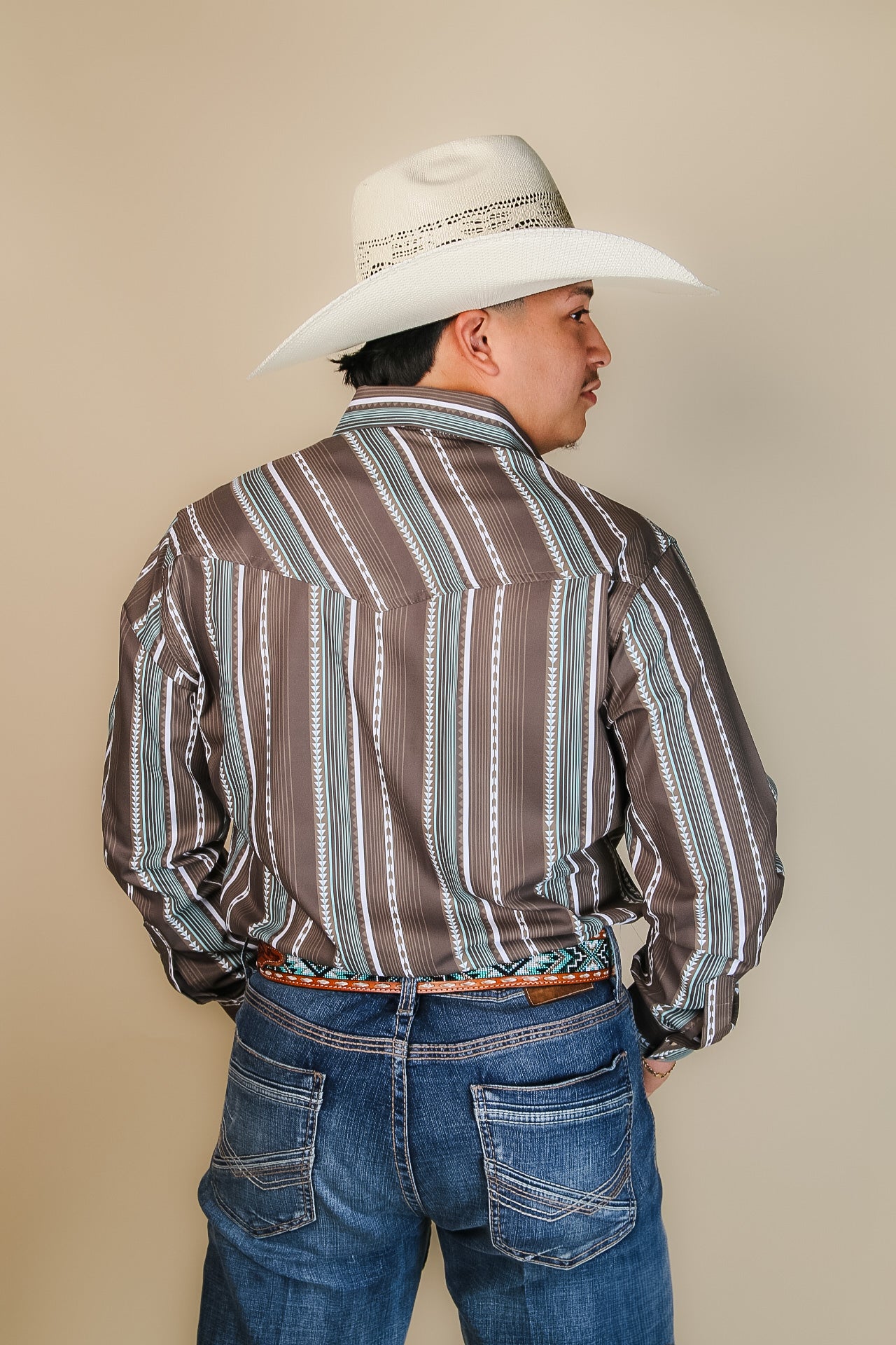American West Long Sleeve Hayden Pearl Snap