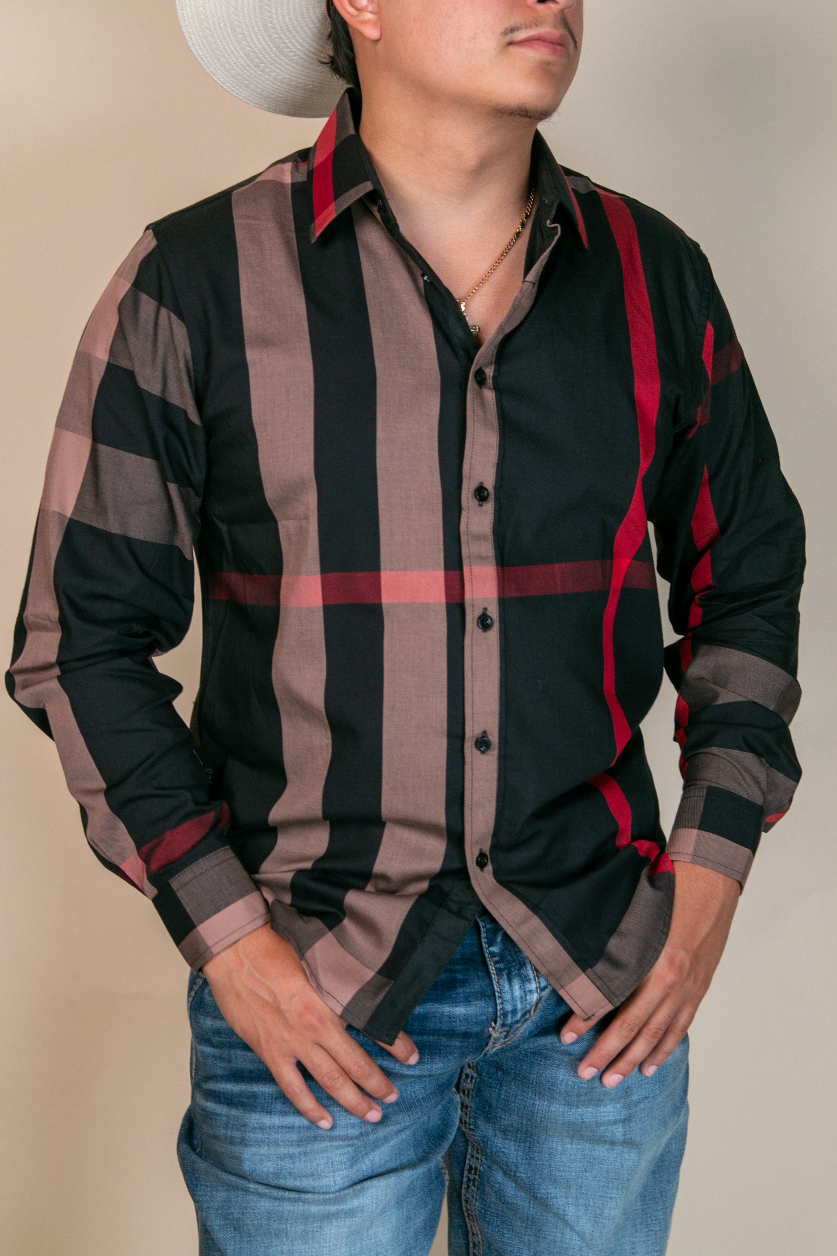 Baldelli Western Long Sleeve Dion Button Up